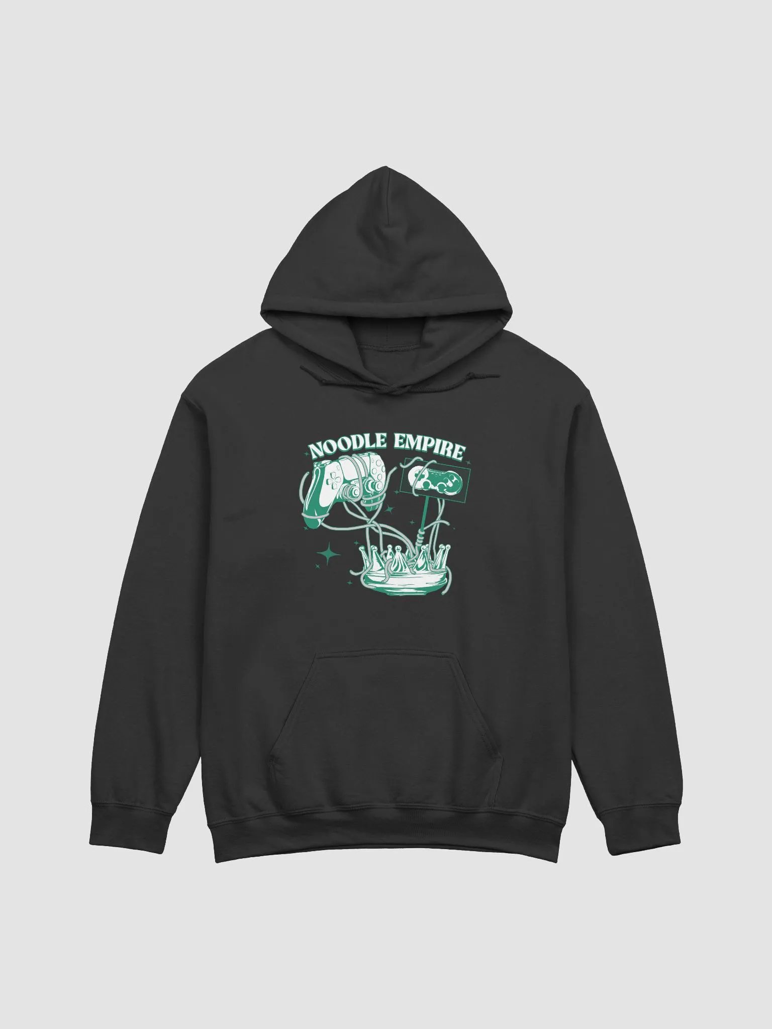 Noodle Empire Hoodie: Crowned Gamer product image (1)