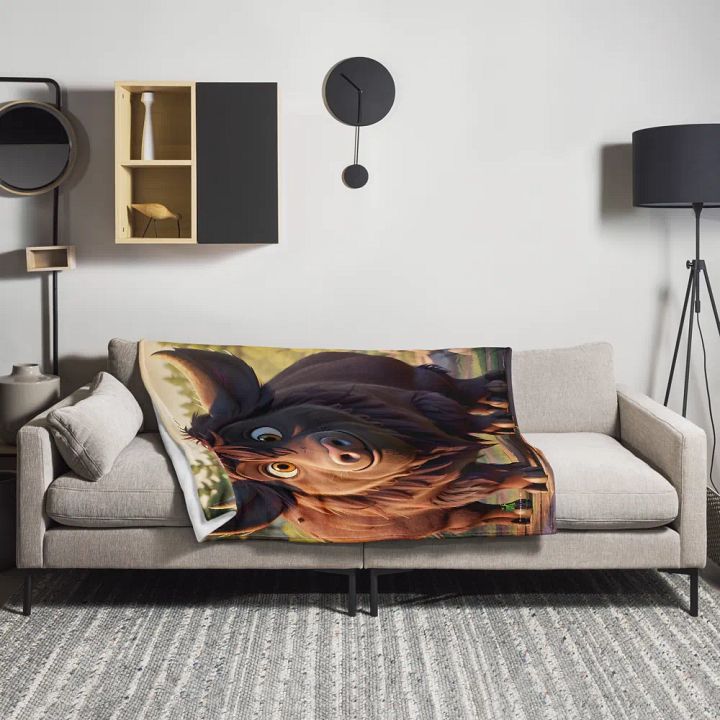 Endangered Species - Mexico - Bison Throw Blanket product image (1)