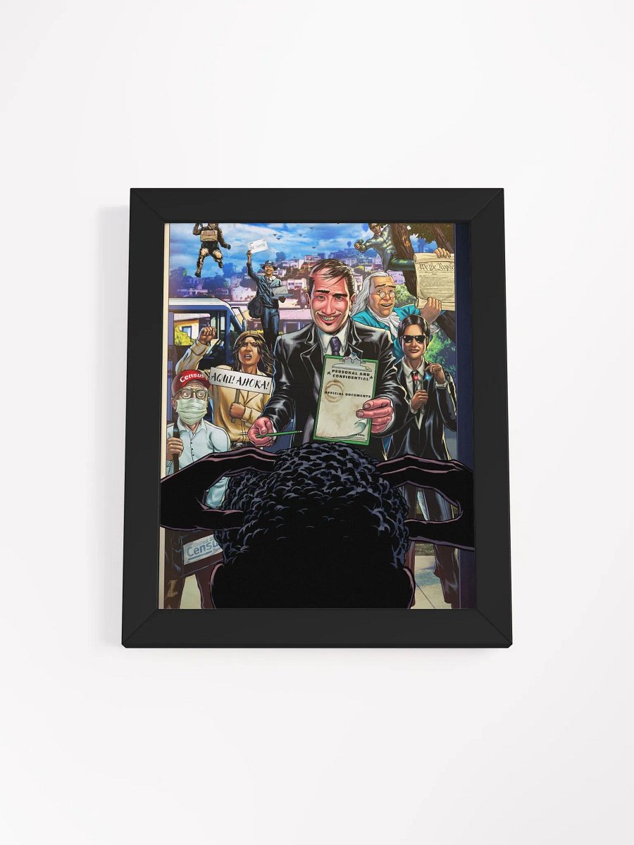Interior Census Framed Print product image (1)
