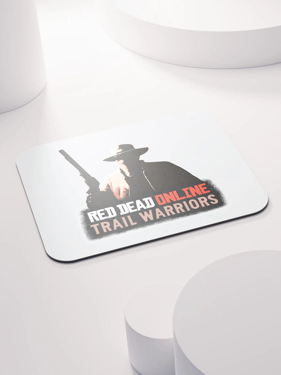 Trail Warriors Red Dead Game Cover Art Gunslinger Mouse Pad product image (4)
