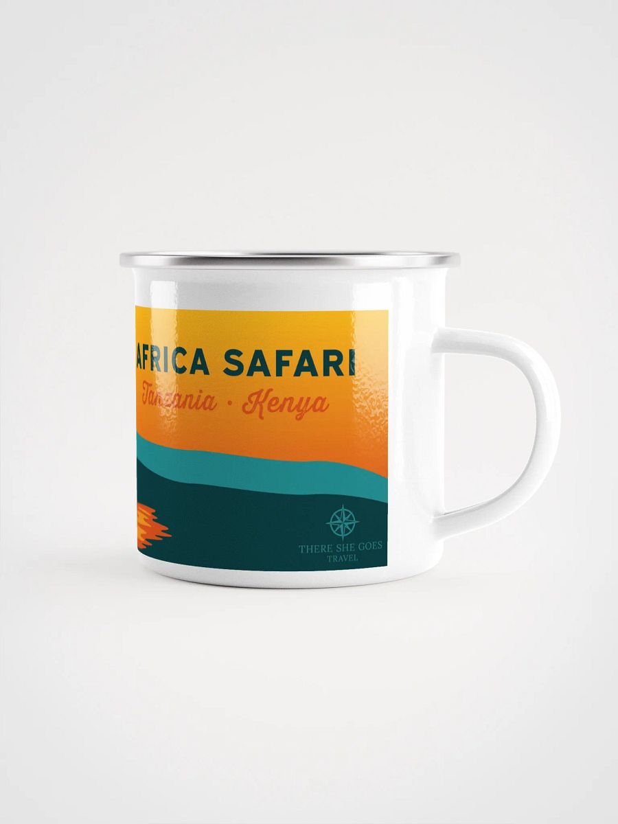 Safari Sunset – Enamel Mug product image (3)