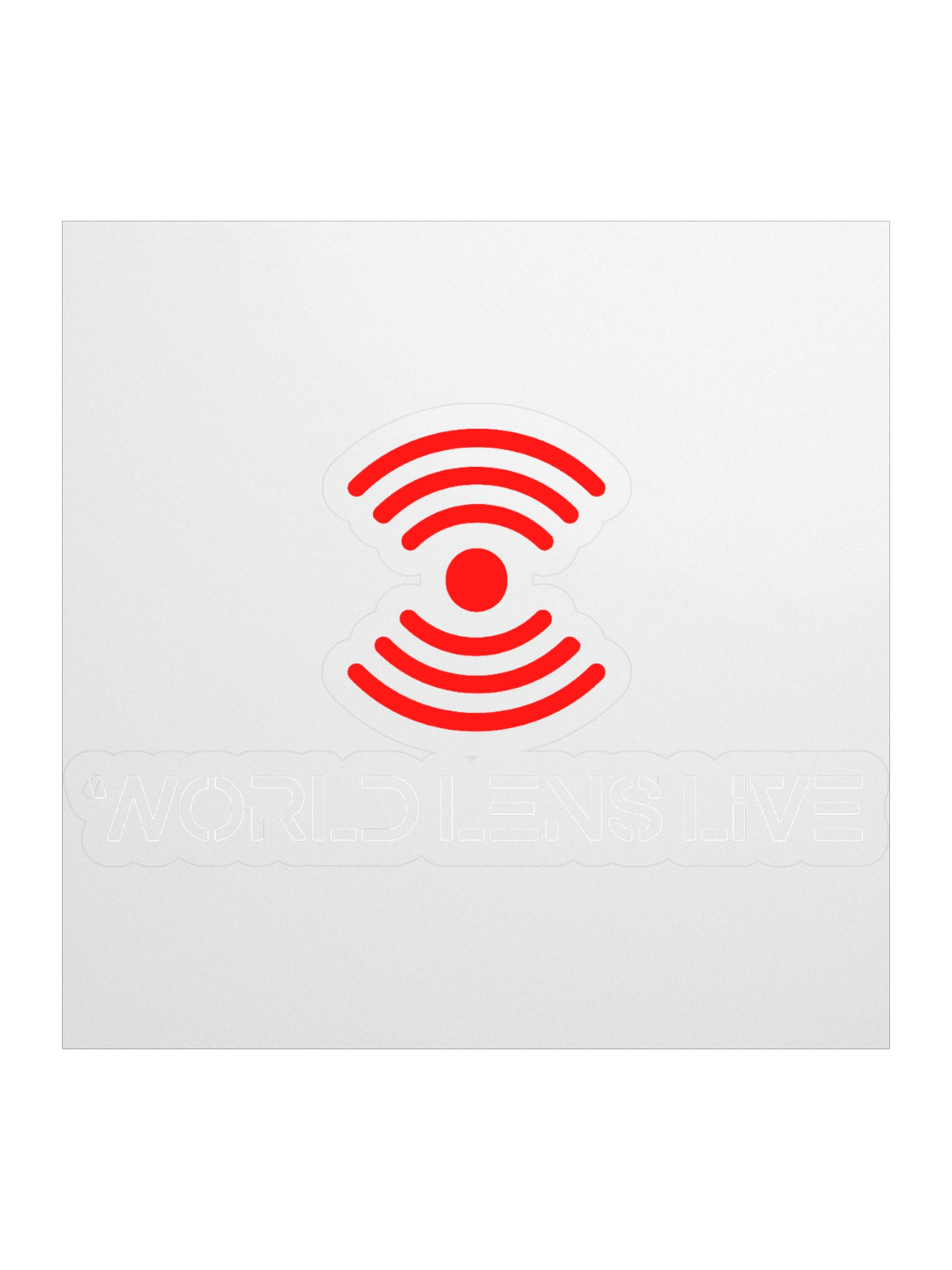 World Lens Live Official Logo Sticker product image (1)