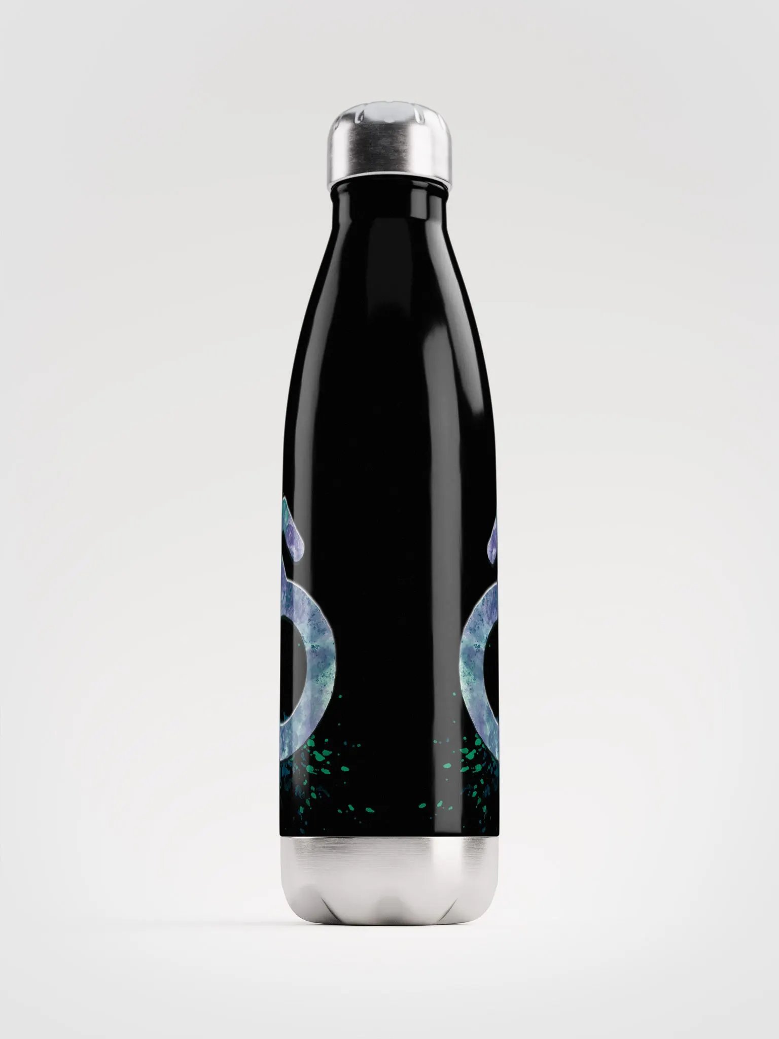 Wheelie, Blue Splash SS Water Bottle product image (1)