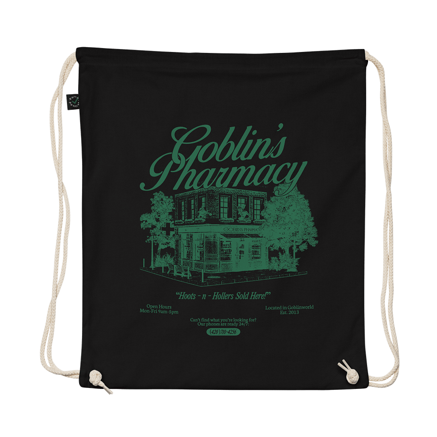 Goblin's Pharmacy Drawstring Bag product image (1)