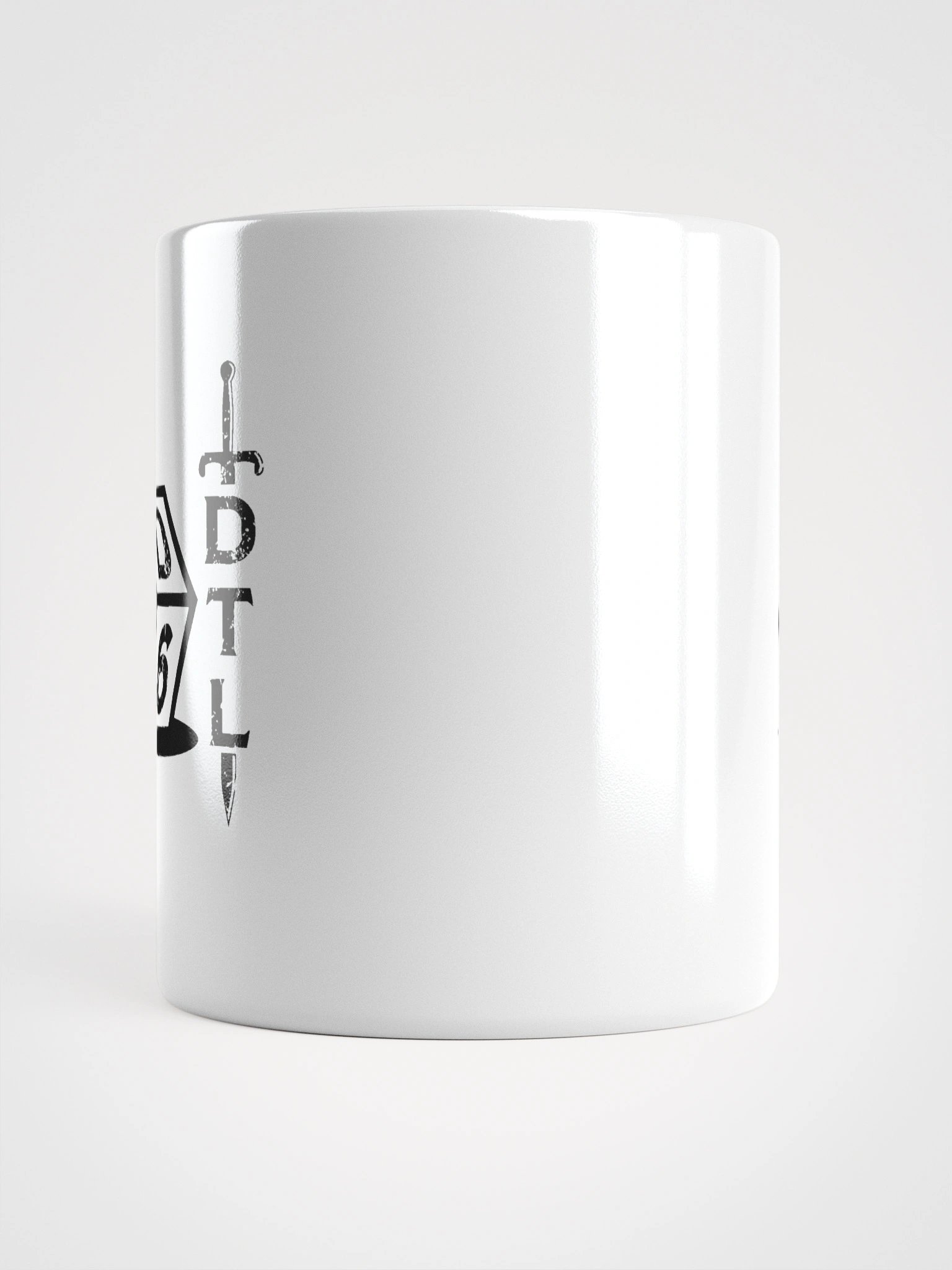 3d6 DTL Vertical Logo on Light Mug product image (18)