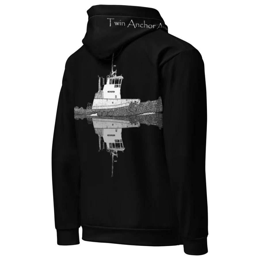Black Westrac tug Hoodie product image (10)