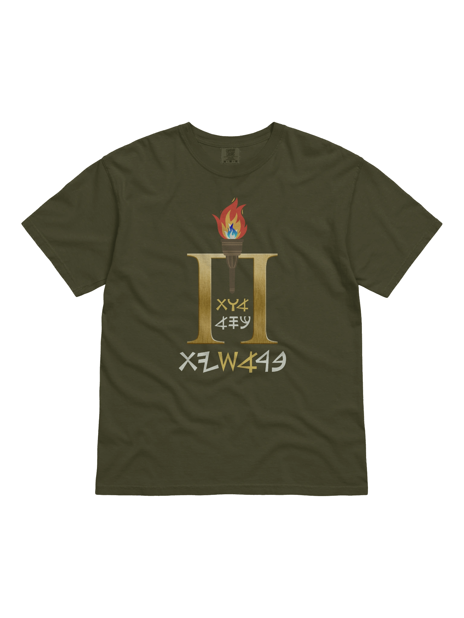 Throne of YAH T-shirt Sage Green product image (1)