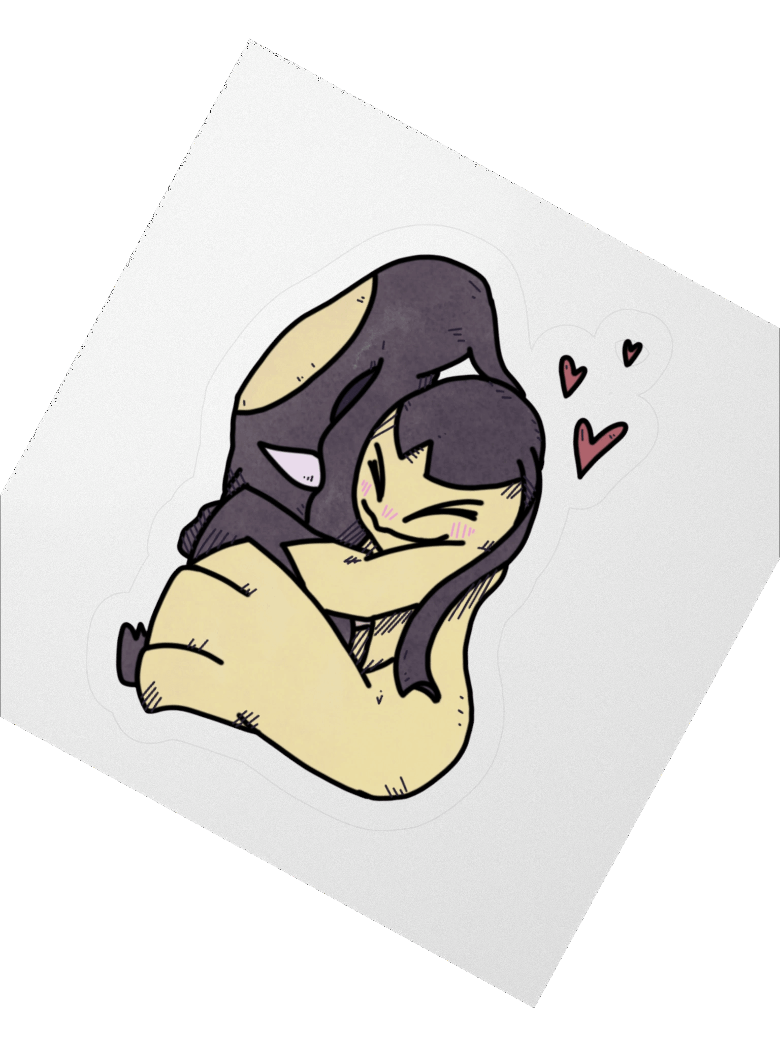 Lovely Locks Kiss Cut Stickers product image (4)