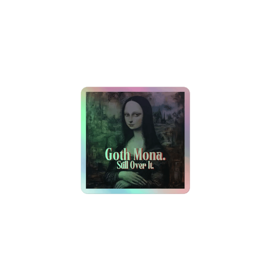 Goth Mona Sticker product image (1)