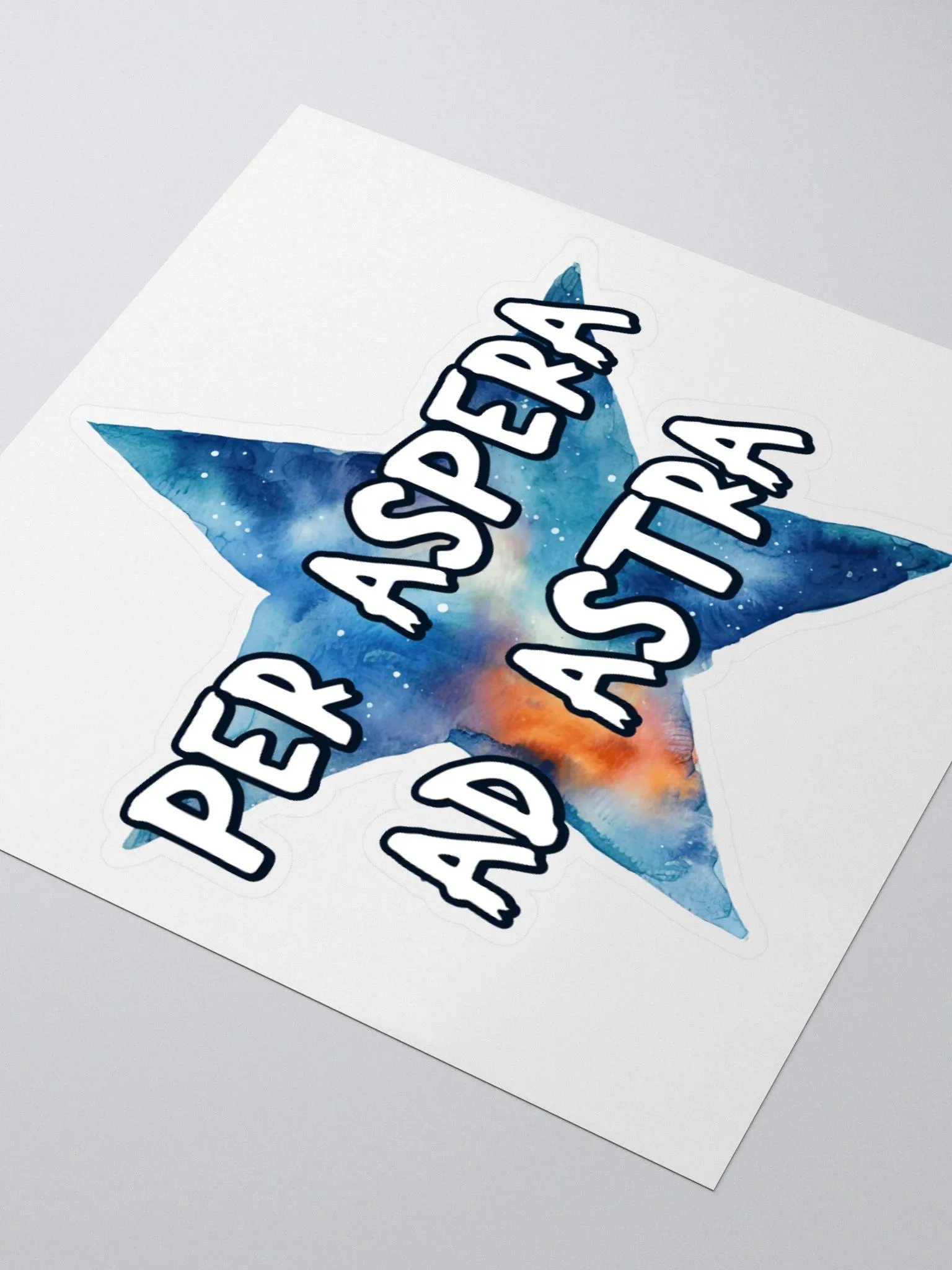 Per Aspera Ad Astra Sticker product image (3)