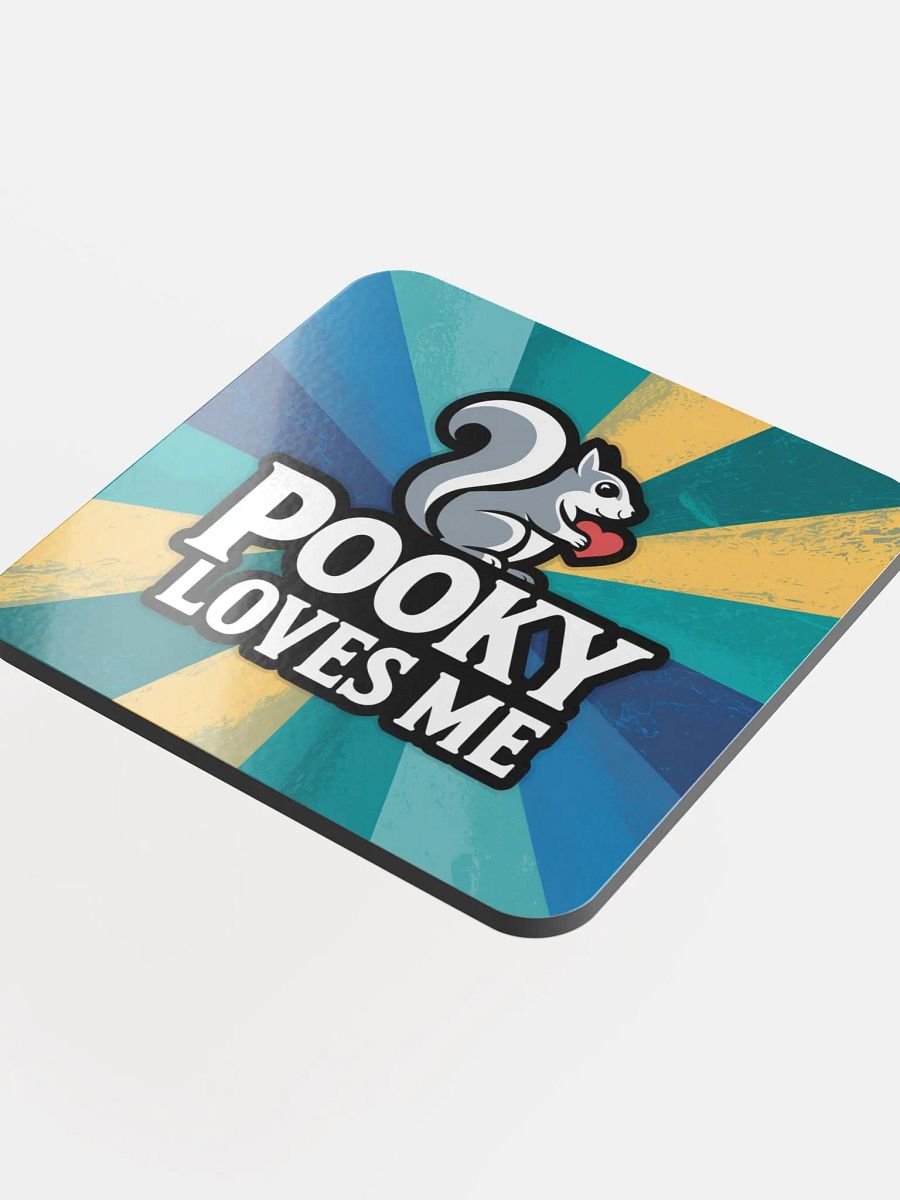 Coaster or micro art piece: pooky loves me product image (4)