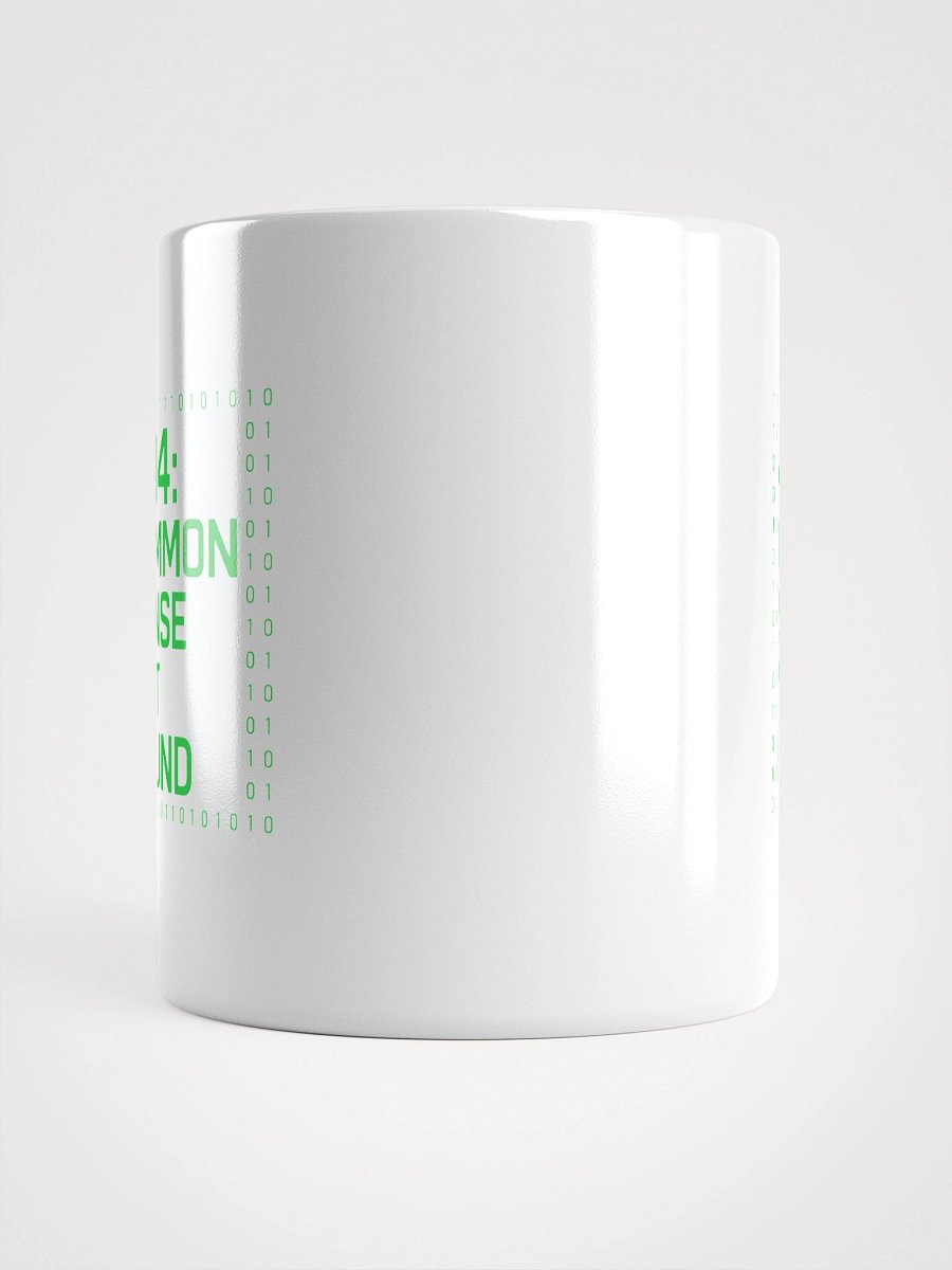 Funny 404 Error Mug | Programmer Gift & Tech Humor Cup product image (5)