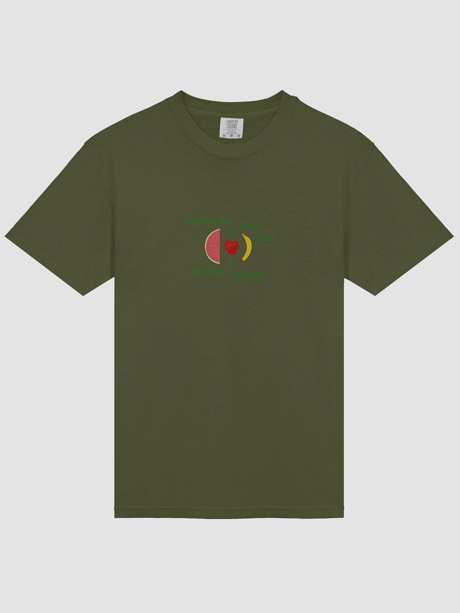 Healthy Wealthy Vegetarian Tee product image (3)