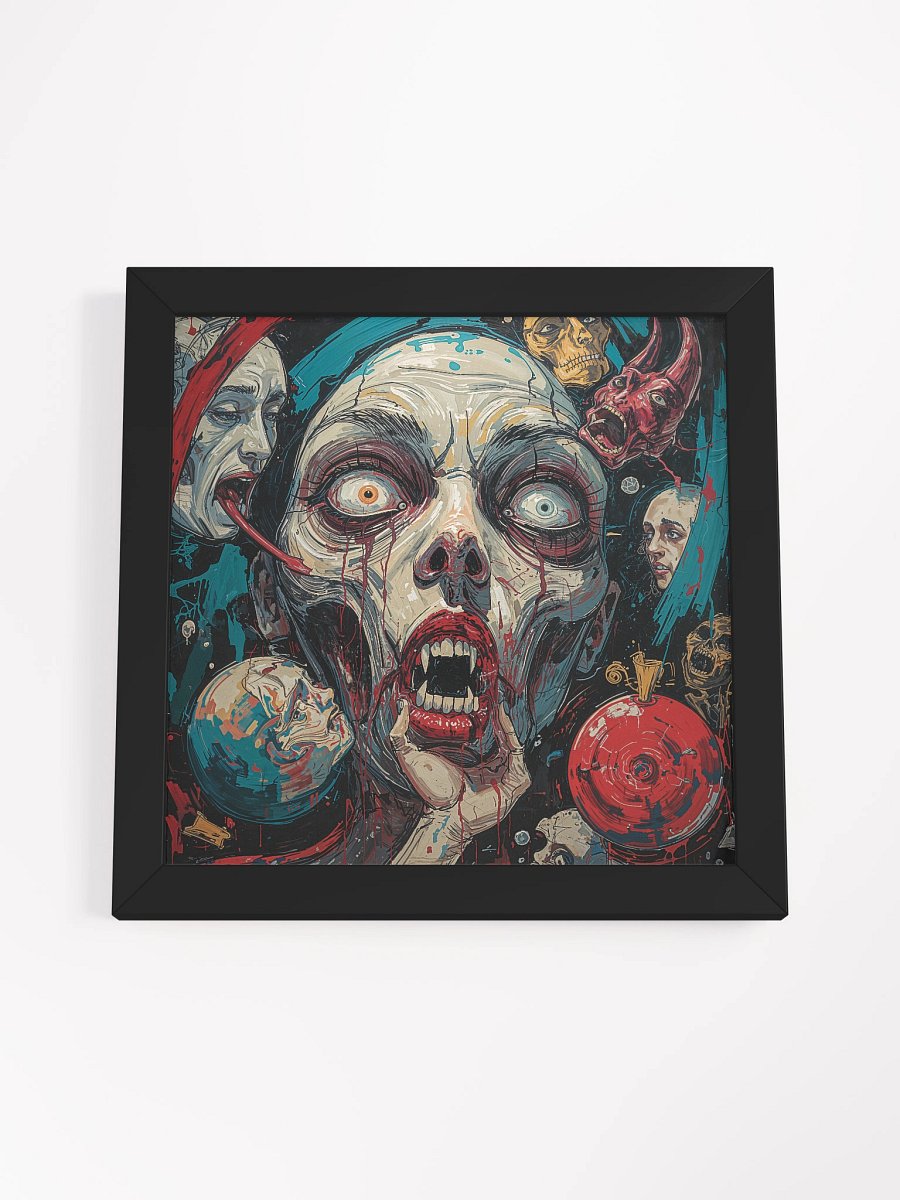 The Scream That Shattered Reality Framed Print product image (18)