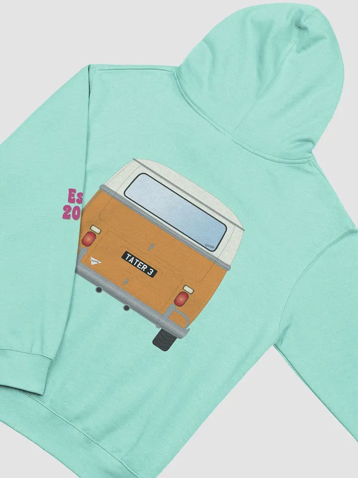 Orange bus Taterwave 3 year hoodie! product image (1)