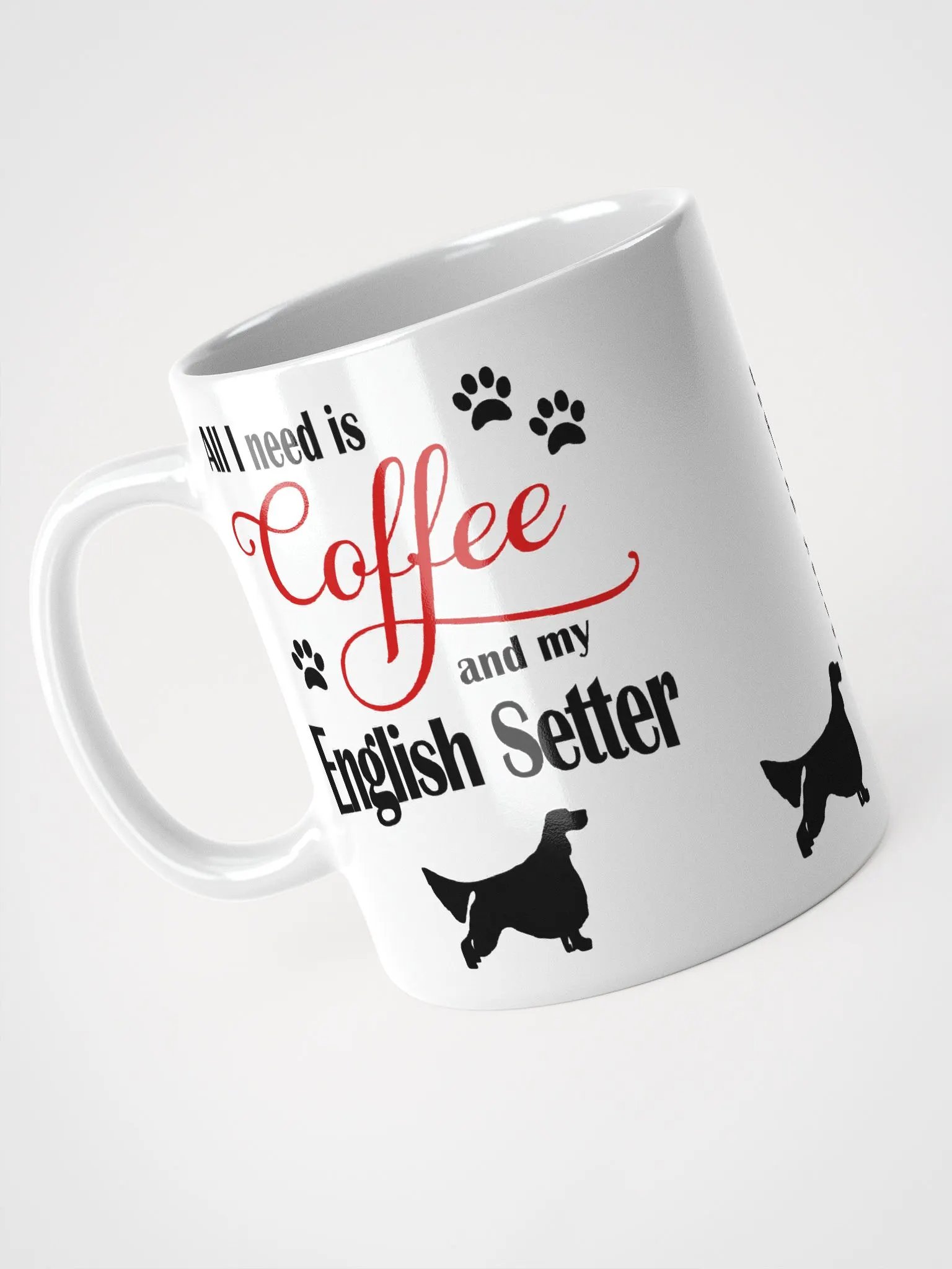 Coffee and my English Setter Mug product image (3)