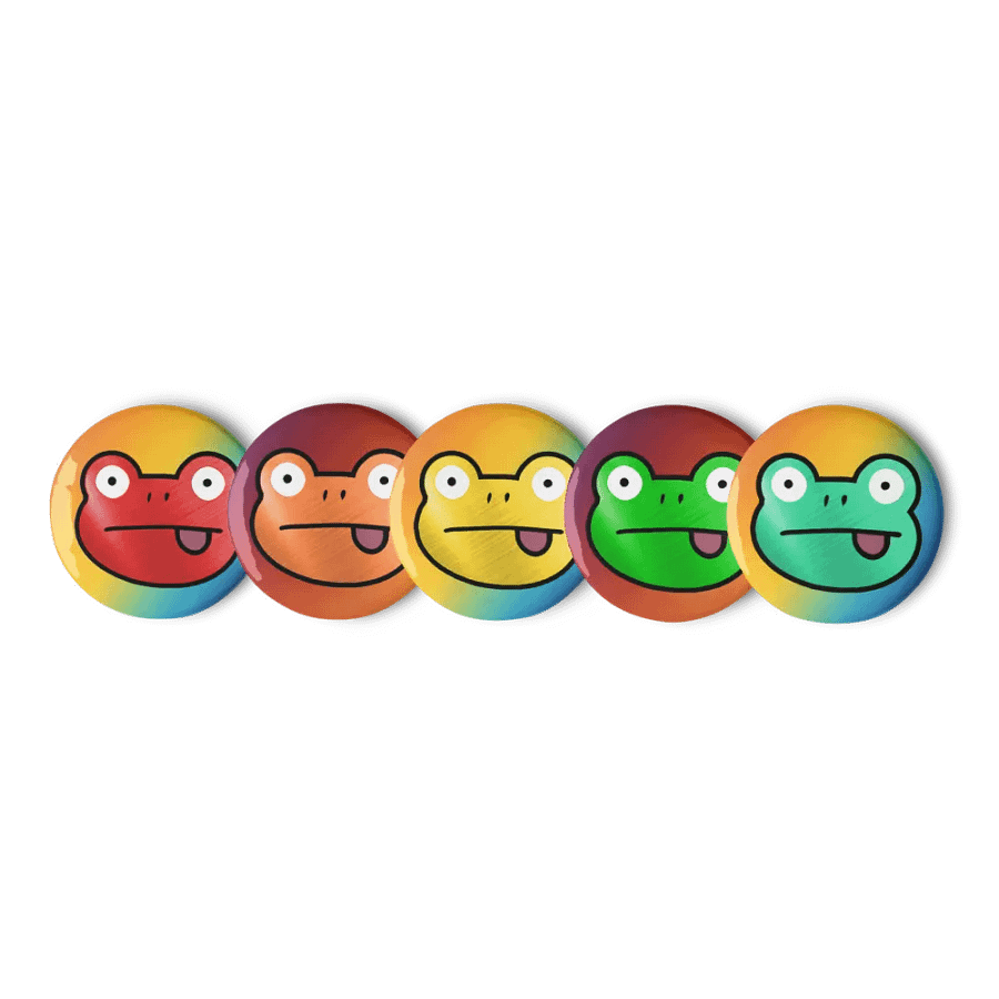Set 1 of 2 Froggy Pins product image (3)