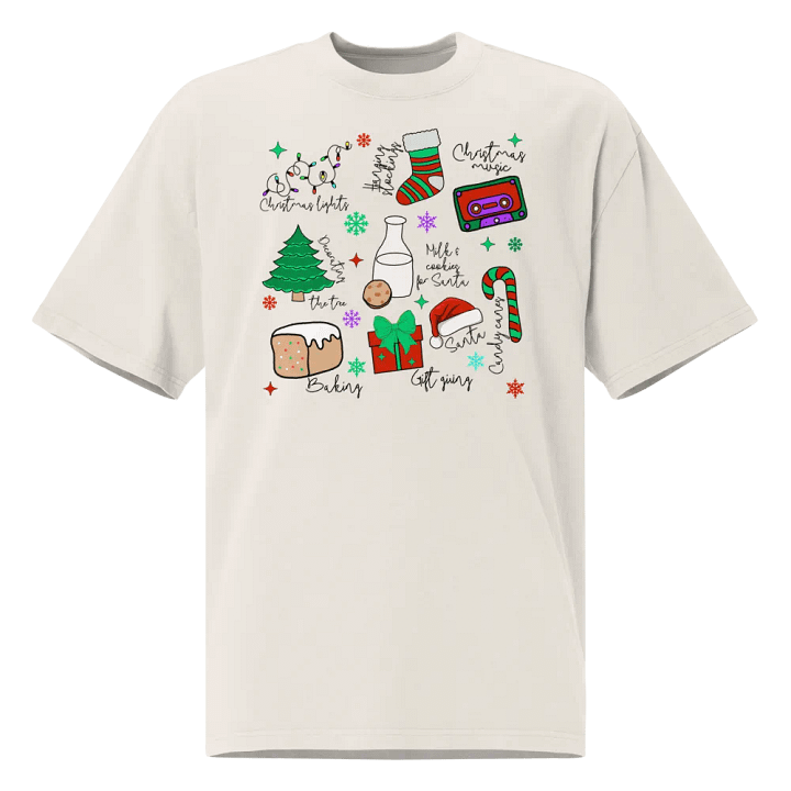 Festive Nostalgia Christmas Tee product image (1)