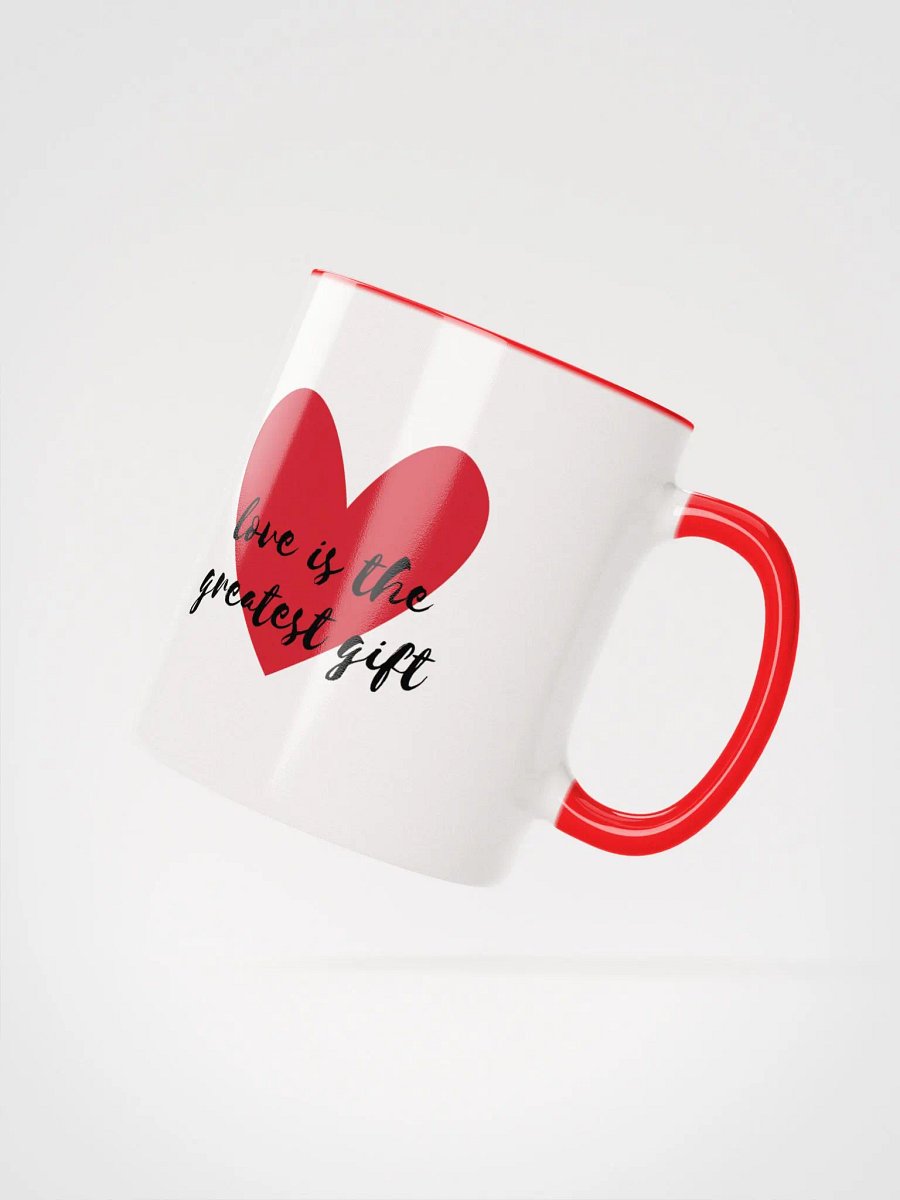 MUG "love is teh greatest gift product image (4)