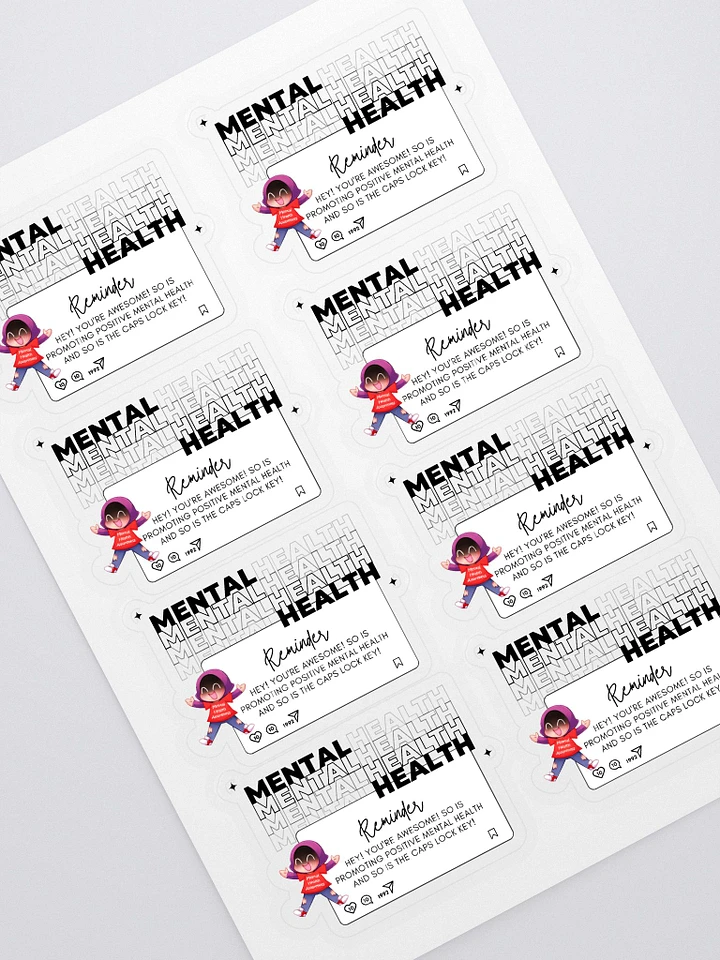 Mental Health Awareness Sticker Sheet product image (1)