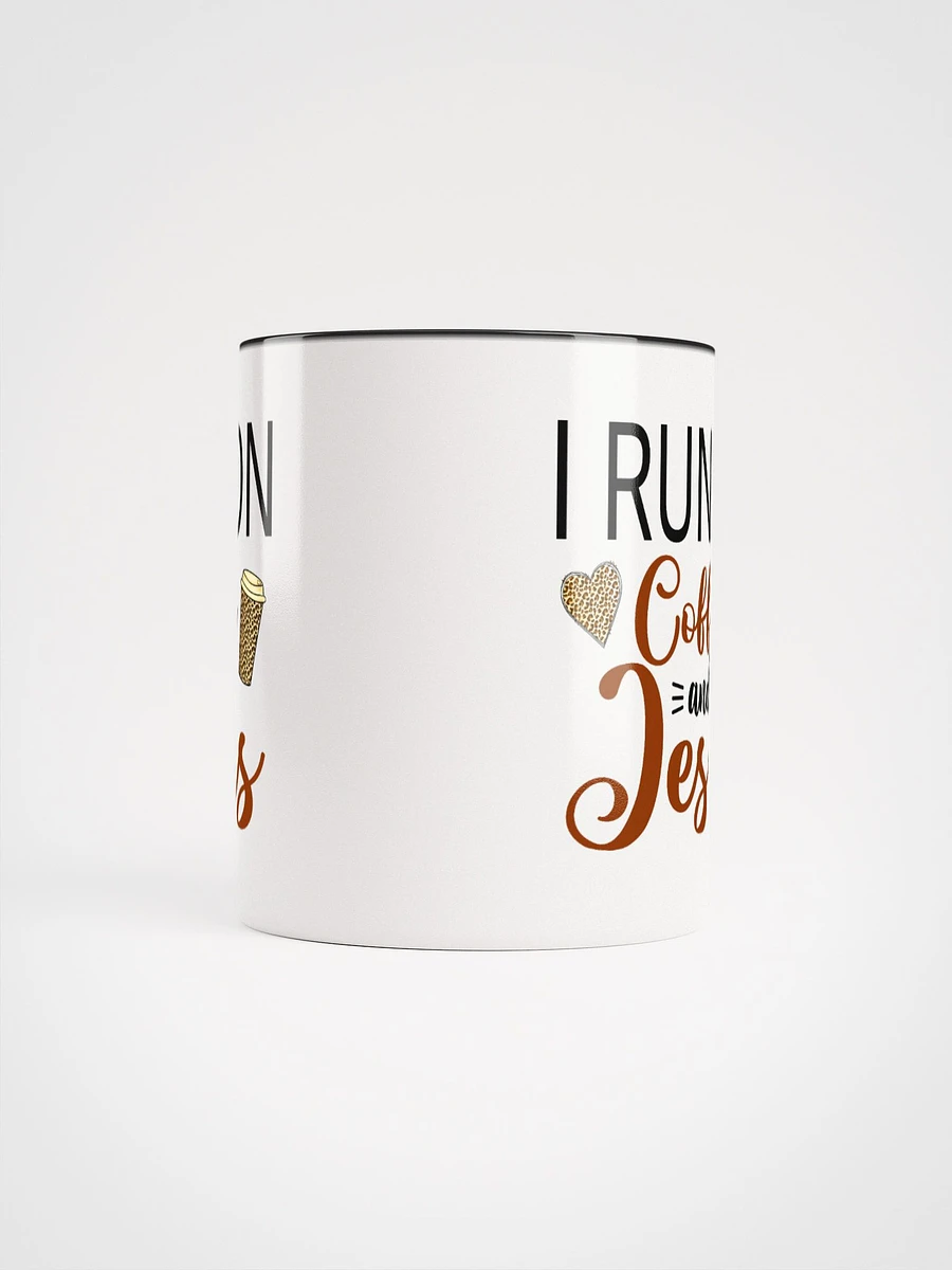 006 - I Run on Coffee and Jesus Mug product image (5)