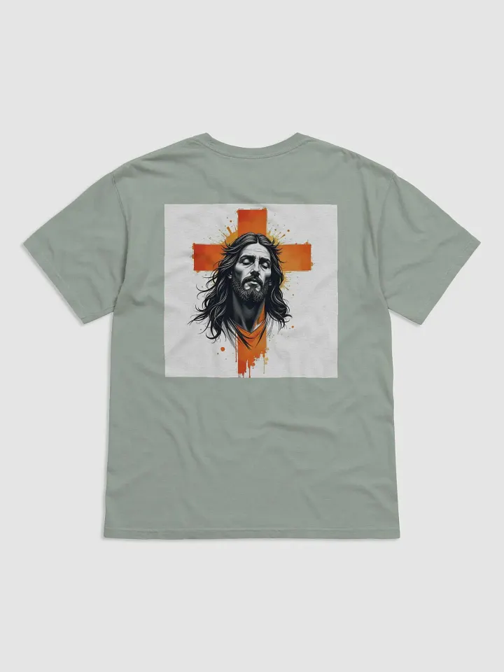 Man T-Shirt Jesus Both Side Garment-Dyed Heavyweight product image (2)