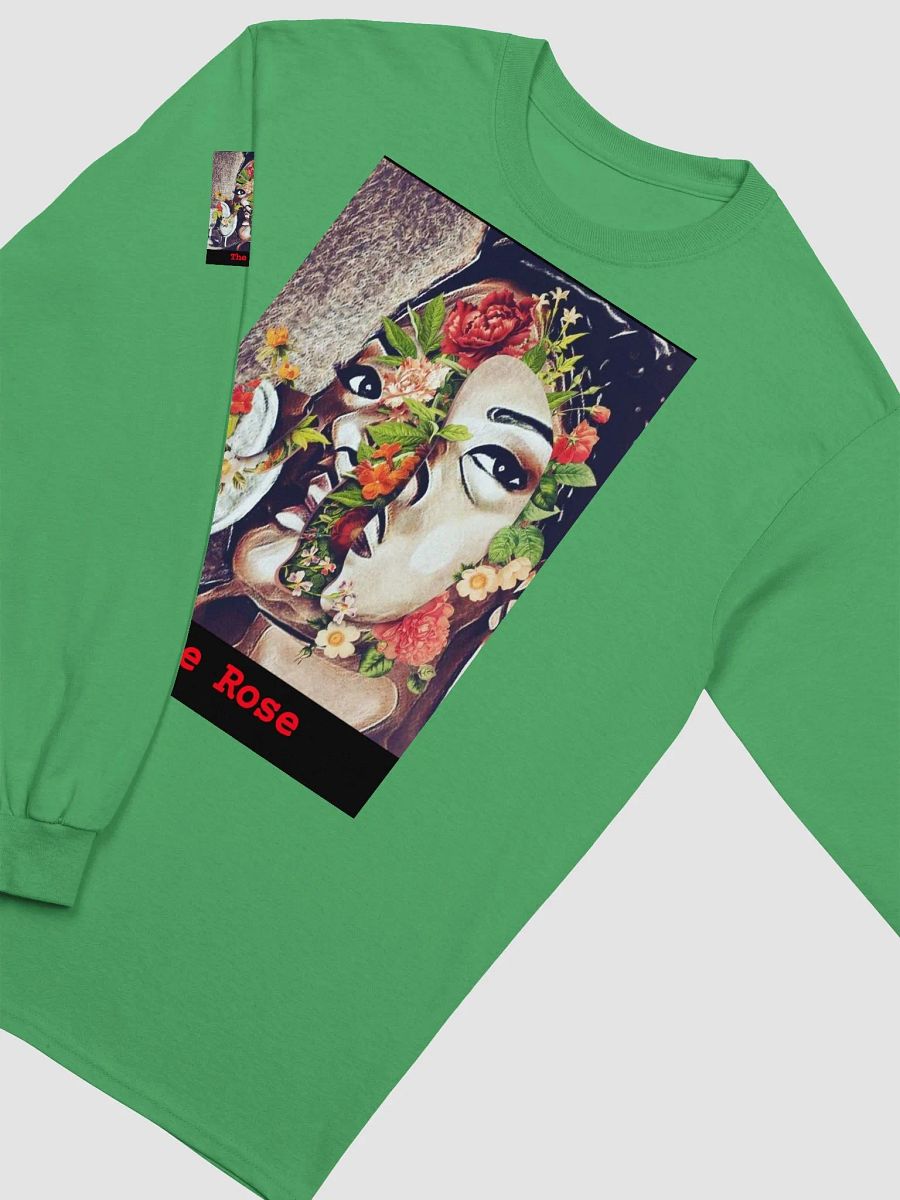 The Rose Long Sleeve Green Tee product image (3)