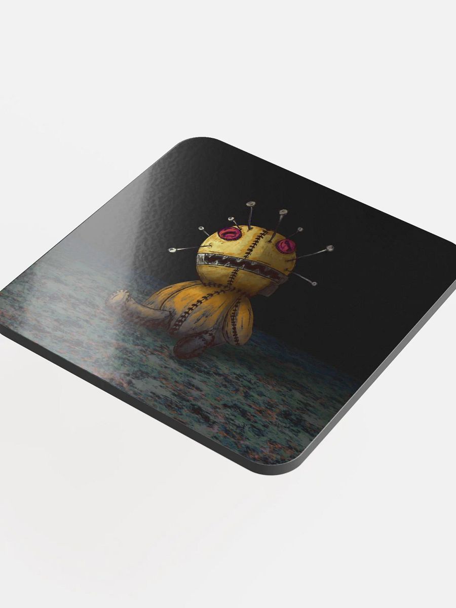 Mr. Scribbles Glossed Cork Coaster product image (4)