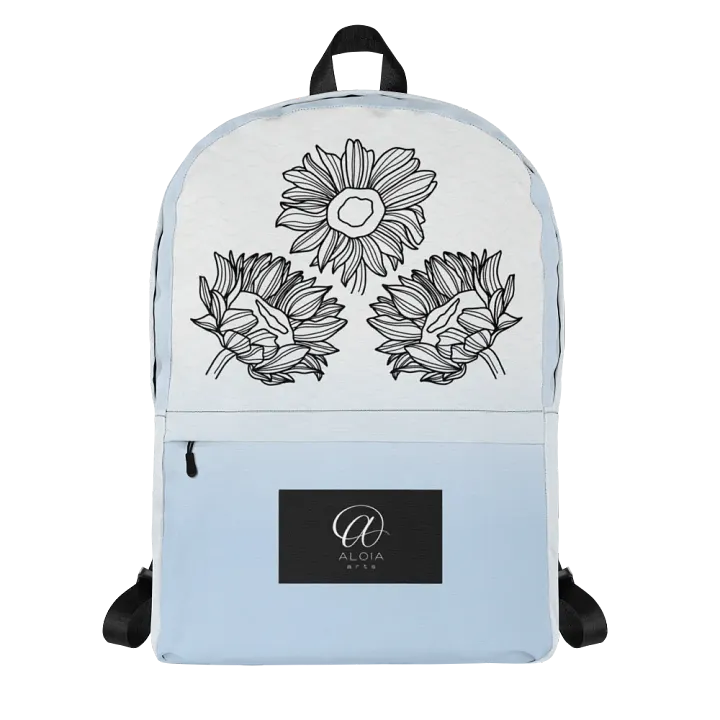 Doodle Flowers Backpack product image (1)