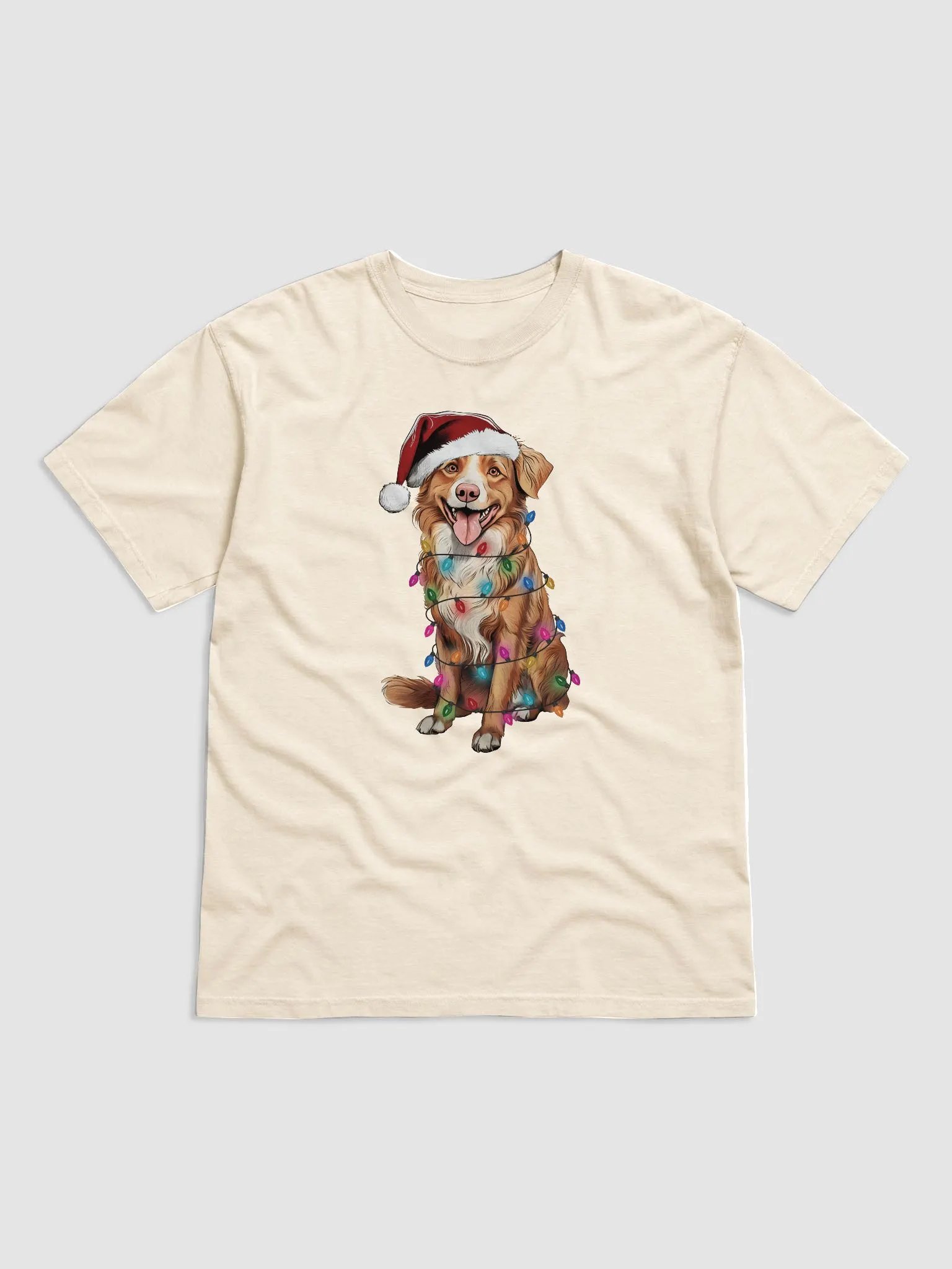Funny Nova Scotia Duck Tolling Retriever Christmas T-Shirt for Toller Paw-rents product image (19)