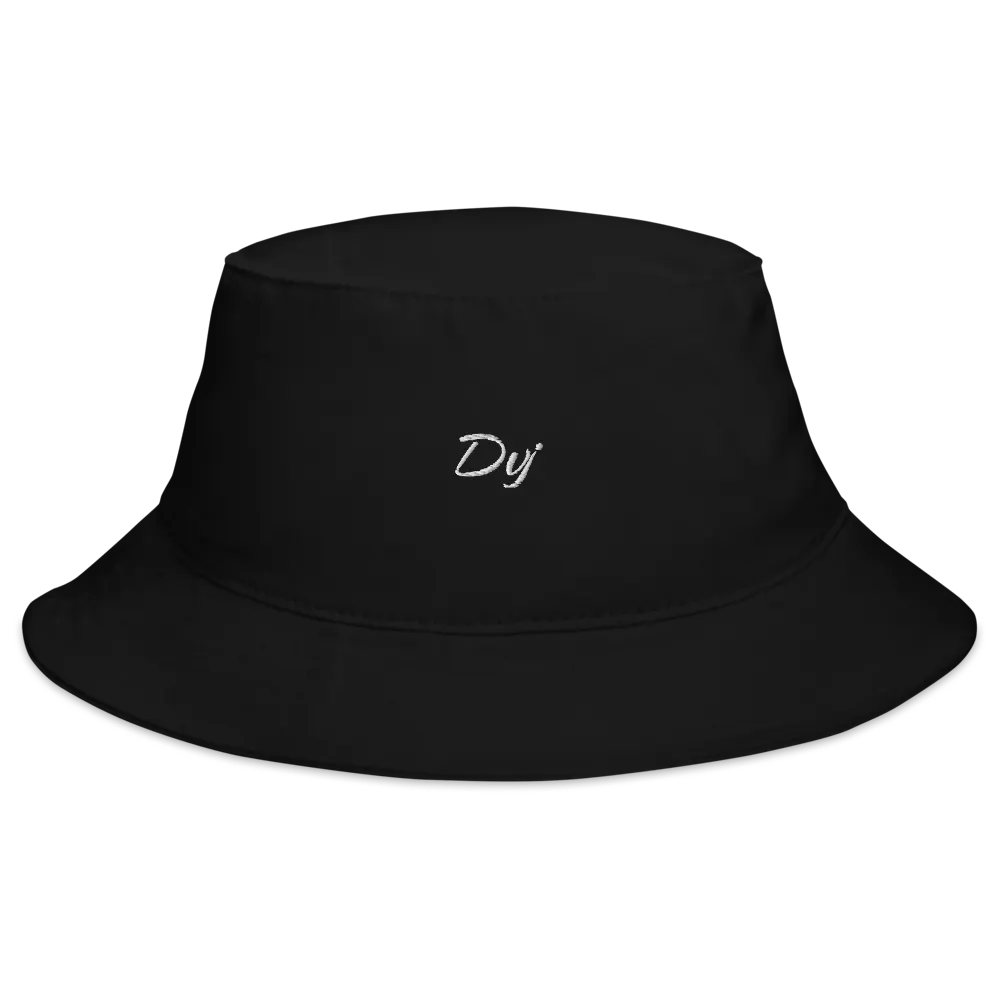 black dvj bucket hat product image (2)