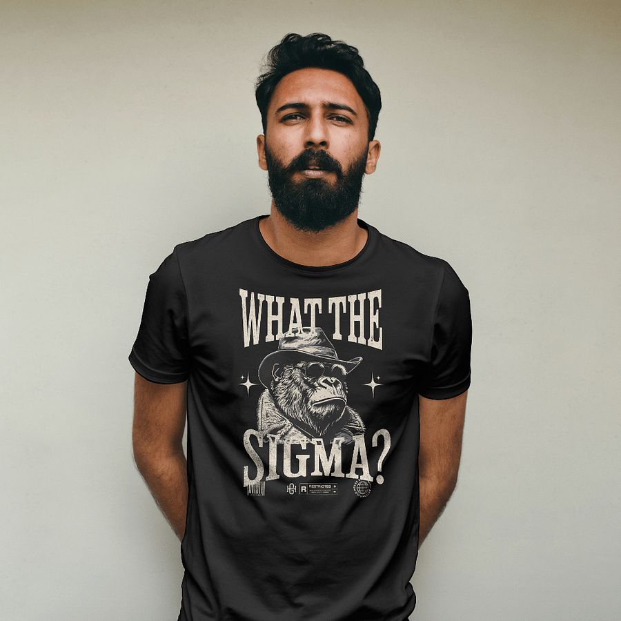What The Sigma, Gorilla Sigma Swagger T-Shirt product image (3)