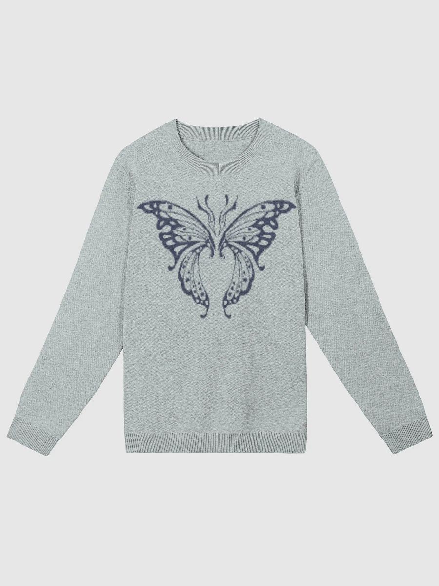 Butterfly Dream Knitted Crewneck blue product image (1)