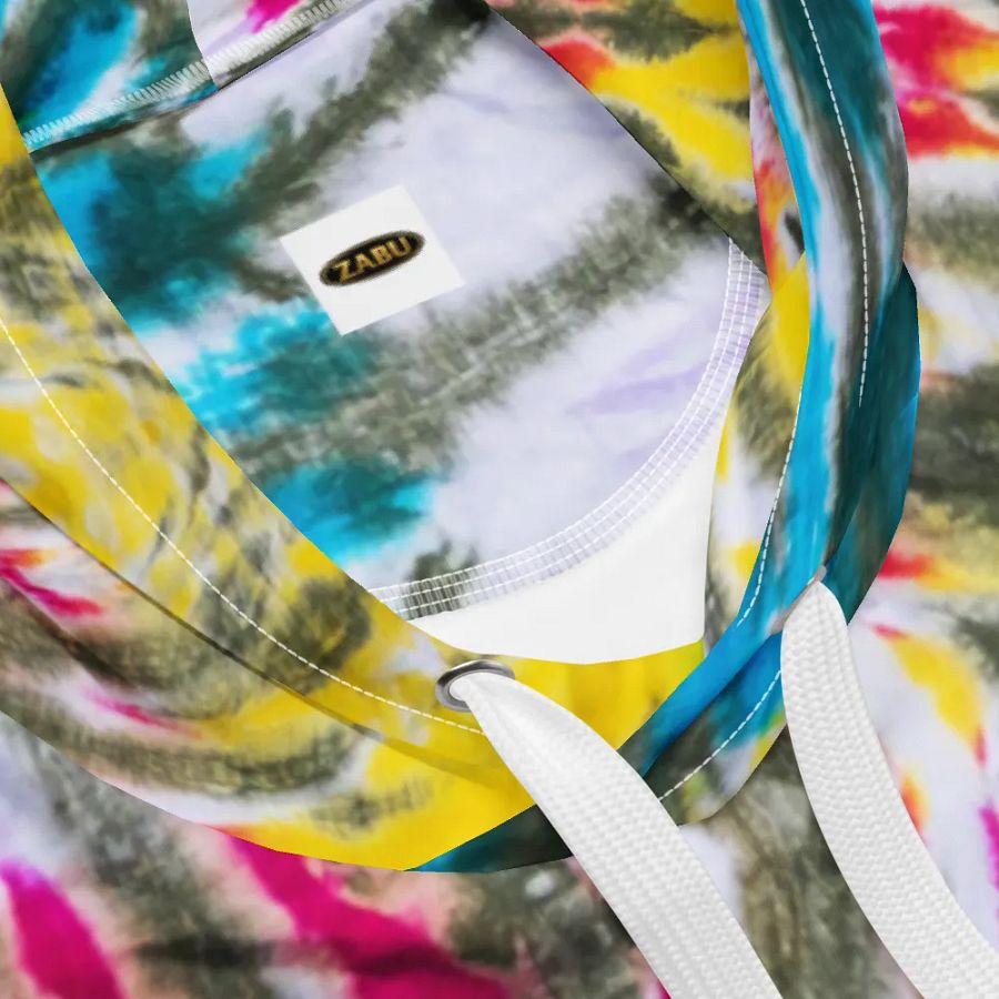 Cosmic Burst Spiral Tie-Dye Hoodie product image (4)