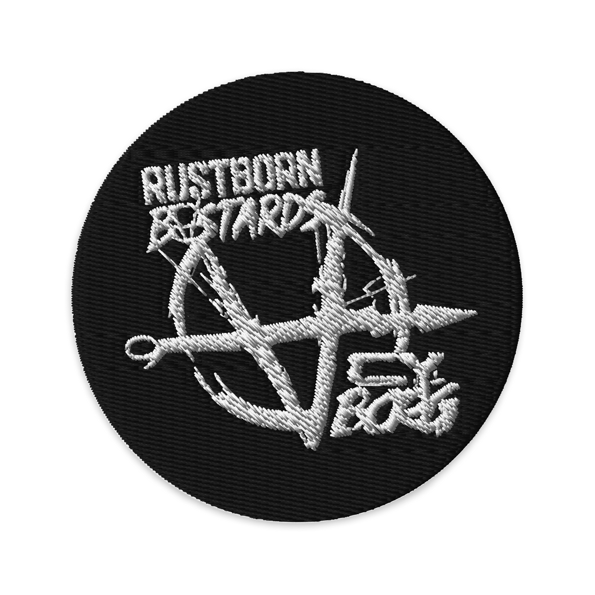 Rustborn Bastards Circle Patch product image (1)