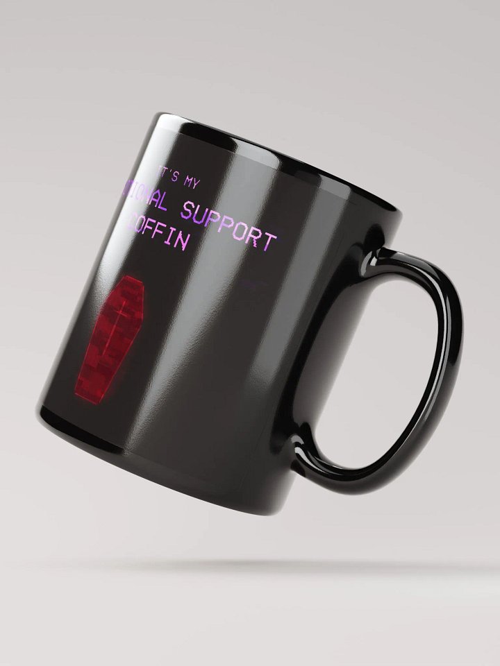 Emotional Support Coffin Mug (Right Handed) product image (3)