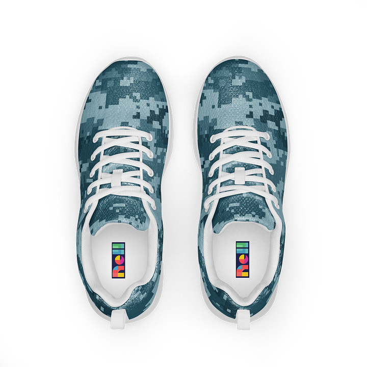 Pixel Camo Men's Athletic Sneakers product image (1)