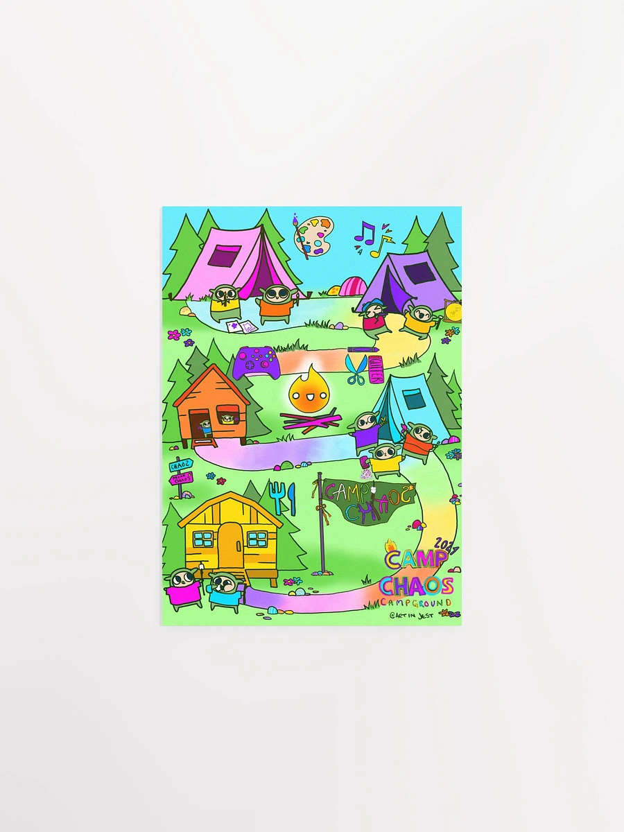 Camp Chaos 2024 Campground Poster product image (2)