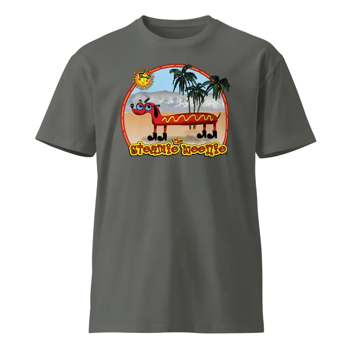Retro Logo Tee (Grey) product image (1)