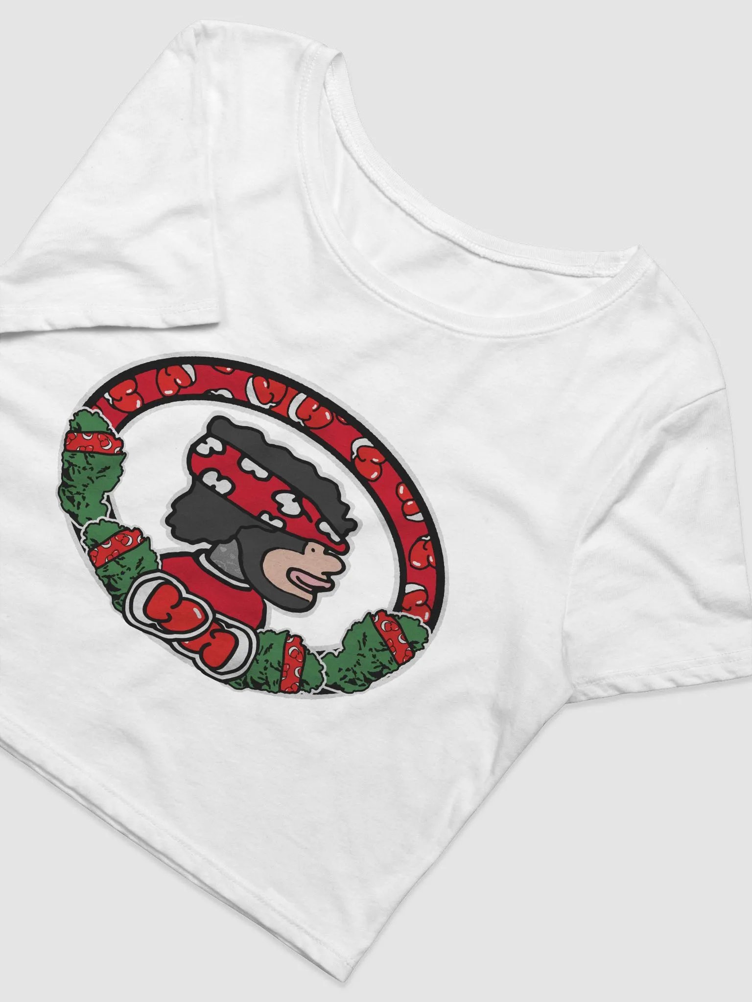 Hippie House Bud x Bella+Canvas Crop Top product image (5)