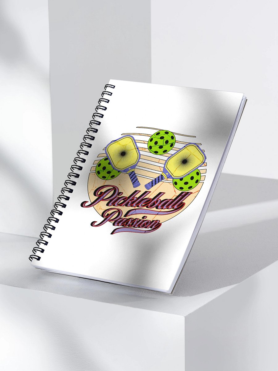 Pickleball Passion Spiral Notebook product image (3)