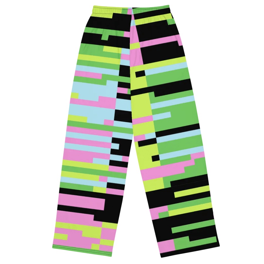 Mosaic Dream All-Over Wide-Leg Pants product image (2)
