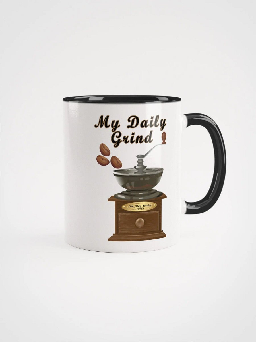 Limited Time B&W Coffee Mug Loraine's Coffee House Twitch Established Date product image (1)