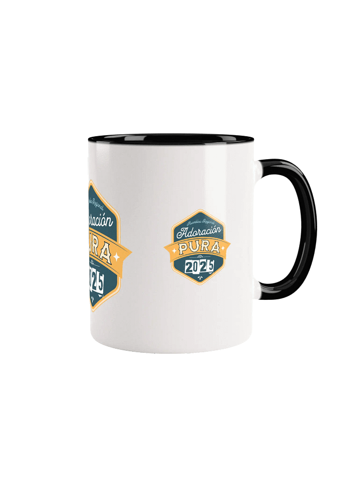 2025 "Adoración Pura" Regional Convention Two-Tone Glossy Mug product image (2)