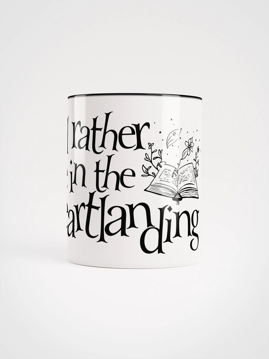 Elven Heartbound Mug ~ "I'd rather be in the heartlanding" product image (5)