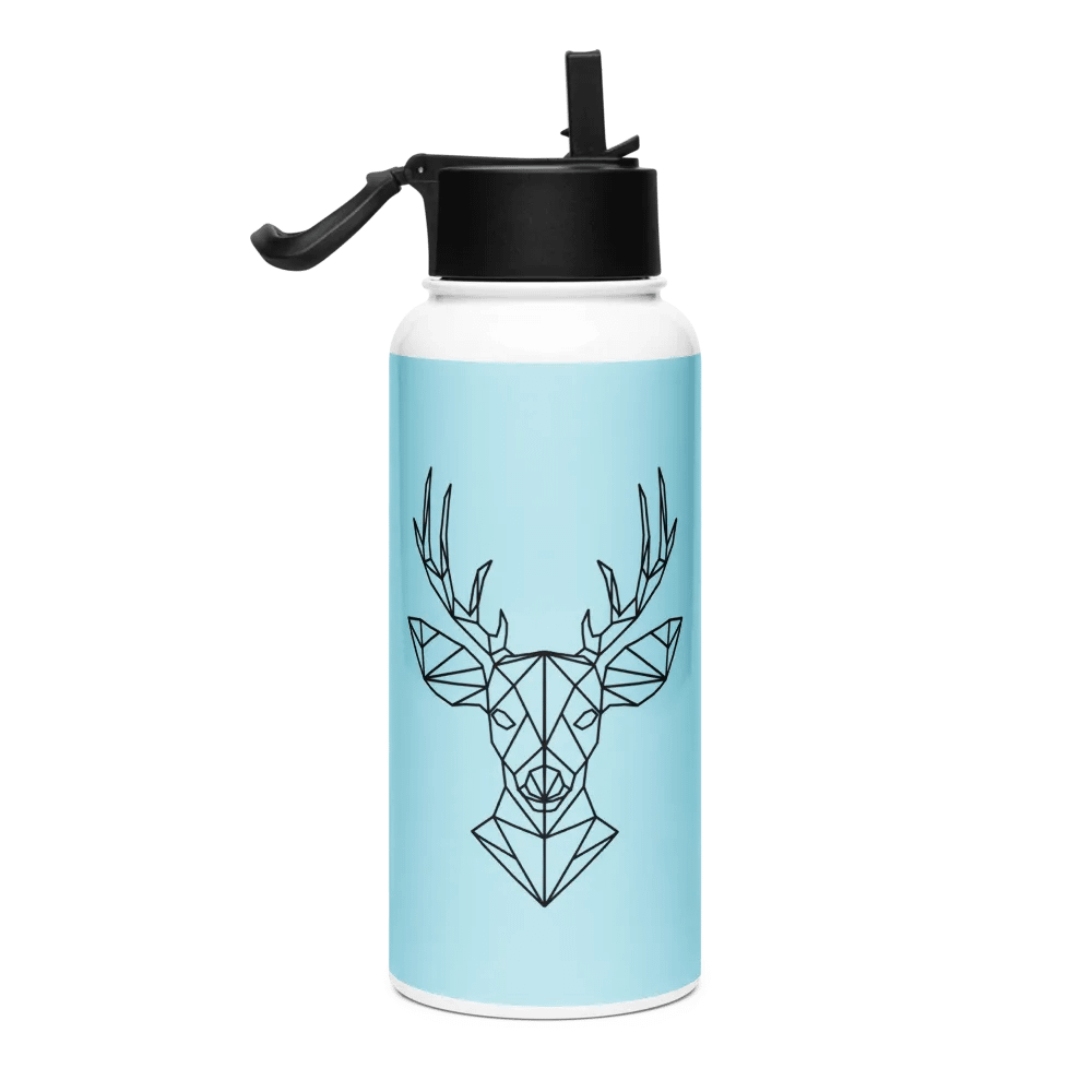 Fractal Deer Water Bottle - 32oz Stainless product image (4)