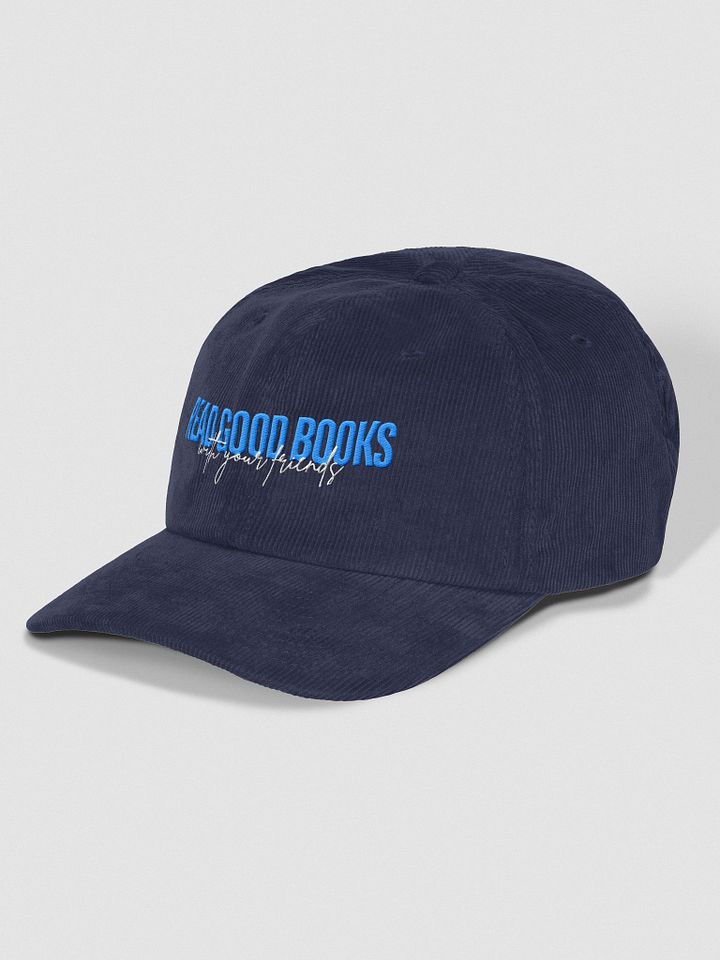 Read Good Books | Corduroy Embroidered Hat product image (10)