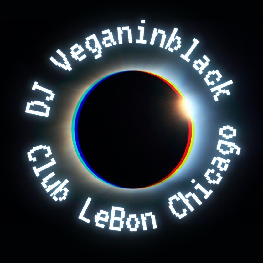 Club LeBon/ DJ Veganinblack Stickers/ 4 Pack product image (2)