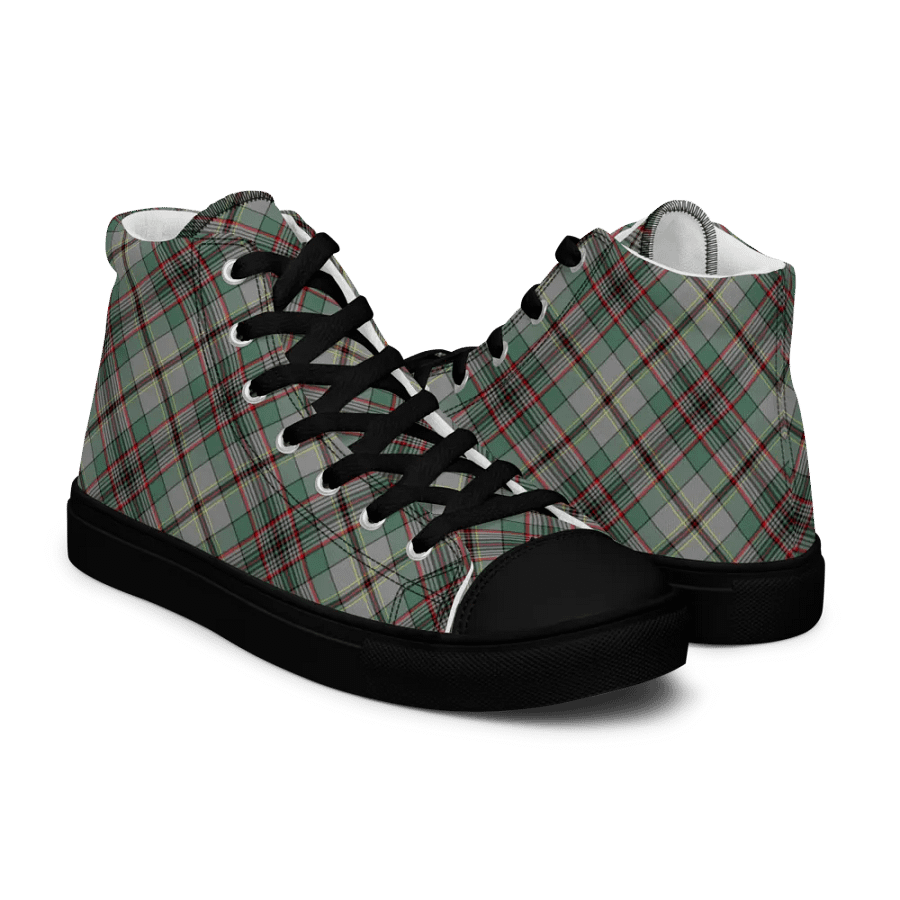 Craig Tartan Men's High Top Shoes product image (7)