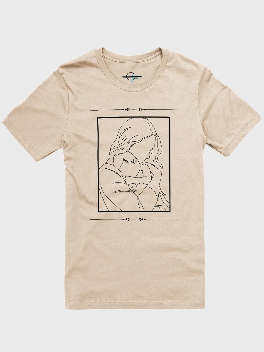 👩‍👧‍👦 “Mama & Me” Black Line Art Tee | Bella+Canvas Unisex Shirt | A Tribute to Motherhood product image (7)